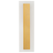 Beliani Outdoor LED Wall Light Lamp Gold 30 cm Steel Acrylic Modern Design