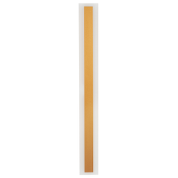 Beliani Outdoor LED Wall Light Lamp Gold 80 cm Steel Acrylic Modern Design