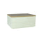 Hübsch Libre Storage Box Light green