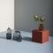 Hübsch Dome Vases Grey (set of 2)