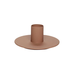 Hübsch Soft Candlestick Brown