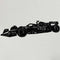 Rootsmann Formule 1 Raceauto wanddecoratie | Zwart