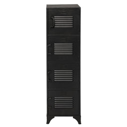 Rootsmann Locker 4 deuren Extra Rauw | Zwart