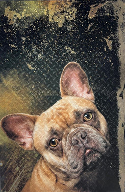 SarinArt Schilderij Bulldog