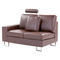Beliani STOCKHOLM - Corner sofa - Brown - Right side - 290 cm - Leather