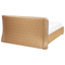 Beliani PARIS - Double bed - Gold - 160 x 200 cm - Leather