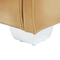 Beliani PARIS - Double bed - Gold - 160 x 200 cm - Leather