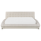 Beliani LILLE - Waterbed - White - 180 x 200 cm - Leather