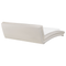 Beliani LILLE - Waterbed - White - 180 x 200 cm - Leather