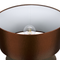Beliani LIMA - Table lamp - Brown - Porcelain