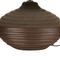 Beliani LIMA - Table lamp - Brown - Porcelain