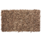 Beliani MUT - Shaggy rug - Beige - 80 x 150 cm - Leather