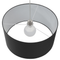 Beliani ELBE - Hanging lamp - Black - Polyester