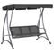 Beliani BOGART - Swing bench - Black - Mesh