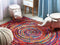 Beliani MALATYA - Short pile rug - Multicolor - 160 x 230 cm - Polyester