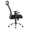 Beliani NOBLE - Office chair - Black/Gray - Polyester