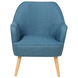 Beliani LOKEN - Armchair - Green blue - Polyester