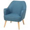 Beliani LOKEN - Armchair - Green blue - Polyester