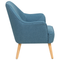 Beliani LOKEN - Armchair - Green blue - Polyester