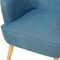 Beliani LOKEN - Armchair - Green blue - Polyester