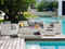 Beliani ROMA - Lounge set for 6 - White - PE rattan
