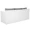 Beliani ROMA - Lounge set for 6 - White - PE rattan