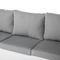 Beliani ROMA - Lounge set for 6 - White - PE rattan