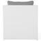 Beliani ROMA - Lounge set for 6 - White - PE rattan