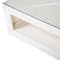 Beliani ROMA - Lounge set for 6 - White - PE rattan