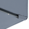 Beliani RAPALLO - Led Parasol - Gray - Polyester