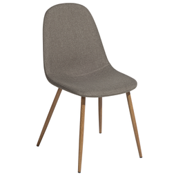 Beliani BRUCE - Dining room chair - Brown - Polyester