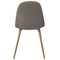 Beliani BRUCE - Dining room chair - Brown - Polyester