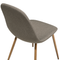 Beliani BRUCE - Dining room chair - Brown - Polyester