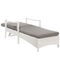 Beliani VASTO - Beach chair - White - PE rattan