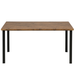 Beliani LAREDO - Dining room set - Black - MDF