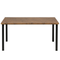 Beliani LAREDO - Dining room set - Black - MDF