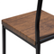 Beliani LAREDO - Dining room set - Black - MDF
