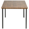 Beliani LAREDO - Dining room set - Black - MDF