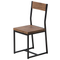 Beliani LAREDO - Dining room set - Black - MDF