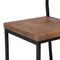 Beliani LAREDO - Dining room set - Black - MDF