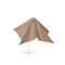 Beliani MONZA - Floating parasol - Beige - Polyester