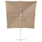 Beliani MONZA - Floating parasol - Beige - Polyester