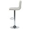 Beliani ORLANDO - Bar stool adjustable set of 2 - Beige - Polyester