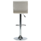 Beliani ORLANDO - Bar stool adjustable set of 2 - Beige - Polyester