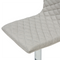 Beliani ORLANDO - Bar stool adjustable set of 2 - Beige - Polyester