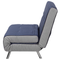Beliani FARRIS - 1-seater sofa bed - Blue - Polyester