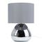 Beliani RONAVA - Table lamp - Gray - Metal