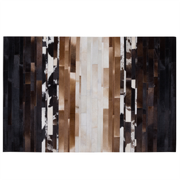 Beliani DALYAN - Rug - Multicolor - 160 x 230 cm - Cowhide leather