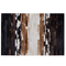 Beliani DALYAN - Rug - Multicolor - 160 x 230 cm - Cowhide leather
