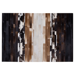 Beliani DALYAN - Rug - Multicolor - 140 x 200 cm - Cowhide leather